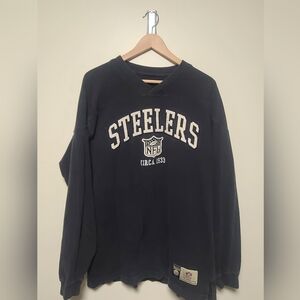 - Pittsburgh Steelers pullover top size large